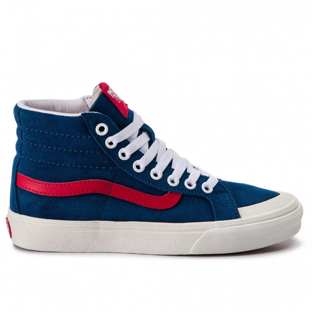 Vans Sk8 Hi Reissue Shoe Sailor Blue Retro Skate UK 4