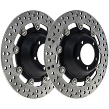 NICHE Front Brake Rotor Set For BMW R60 R75 R90 R90S R100 R100S 34111236566