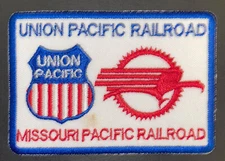 Union Pacific Railroad Missouri Pacific Railroad Patch Iron-On New A517