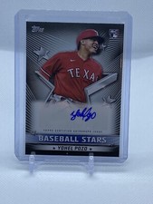 2022 Topps Series 1 Baseball Stars RC Auto Black #'d /199 Yohel Pozo - #BSA-YPO