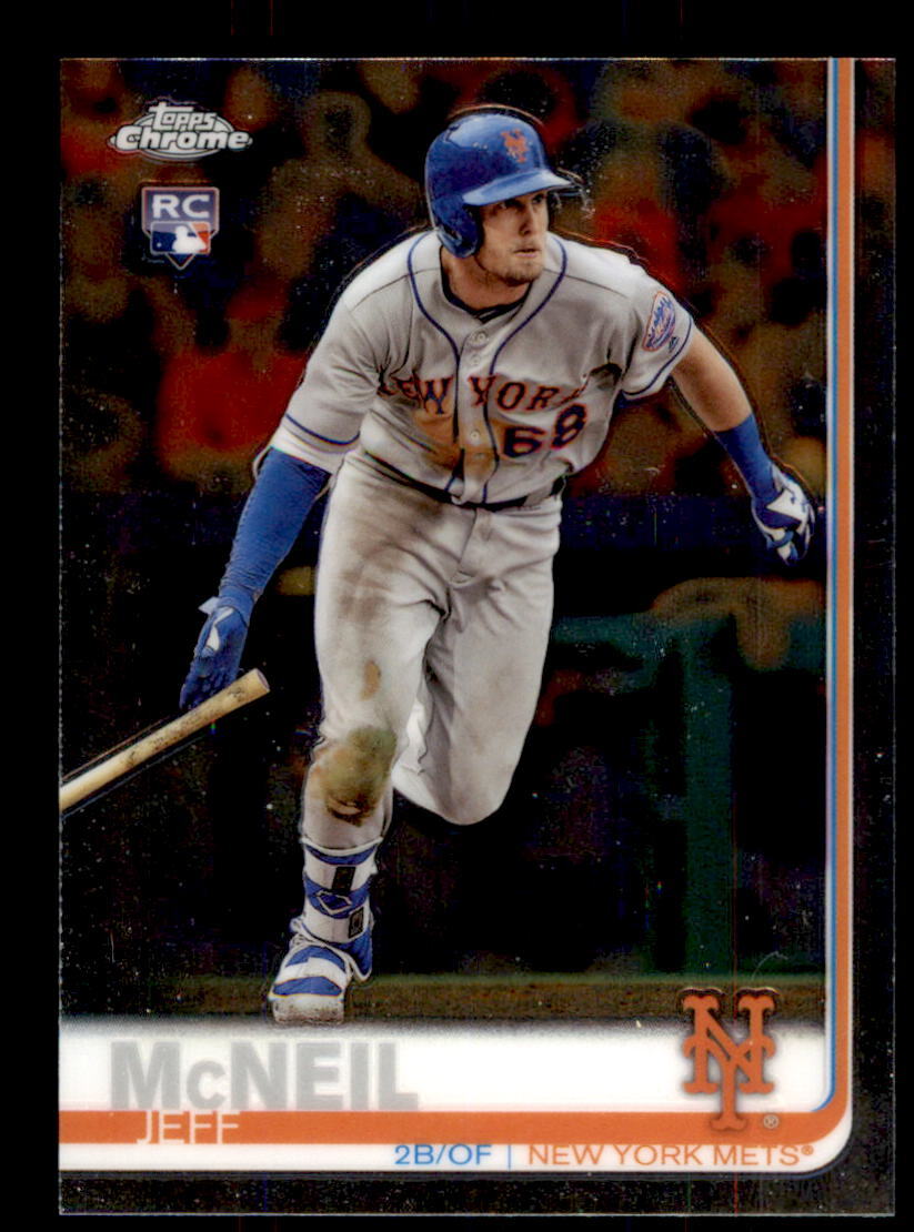 2019 Topps Chrome #152 Jeff McNeil New York Mets RC