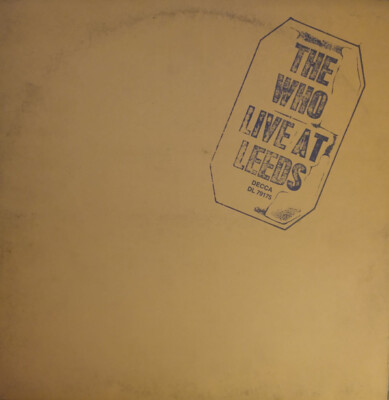 The Who - Live At Leeds (LP, Album, Glo)