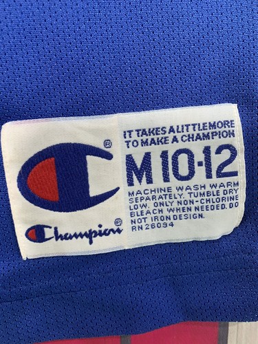 Vintage Kerry Kittles Nets Champion Jersey Youth Medium - Picture 3 of 5