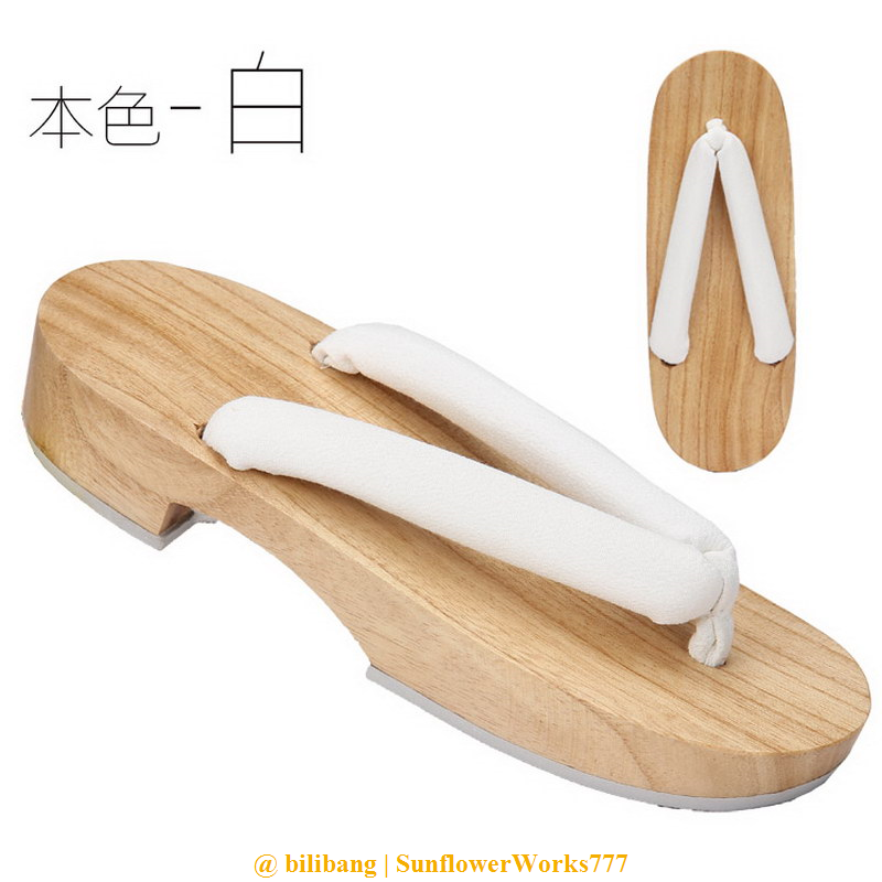 SAOLA Zocchi giapponesi Geta Demon Slayer pantofole sandali infradito suola tronco calze gratuite