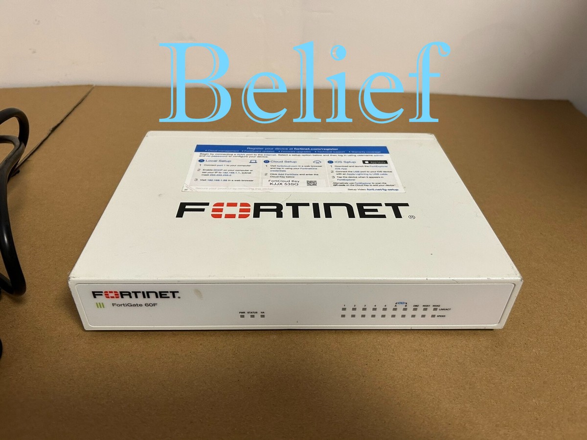 1pc FORTINE FortiGate FG-60F Brand New Security Firewall