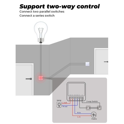 MINI Wifi for Zigbee Smart Switch Timer Wireless Switches For Tuya Alexa Home. - Bild 3 von 19