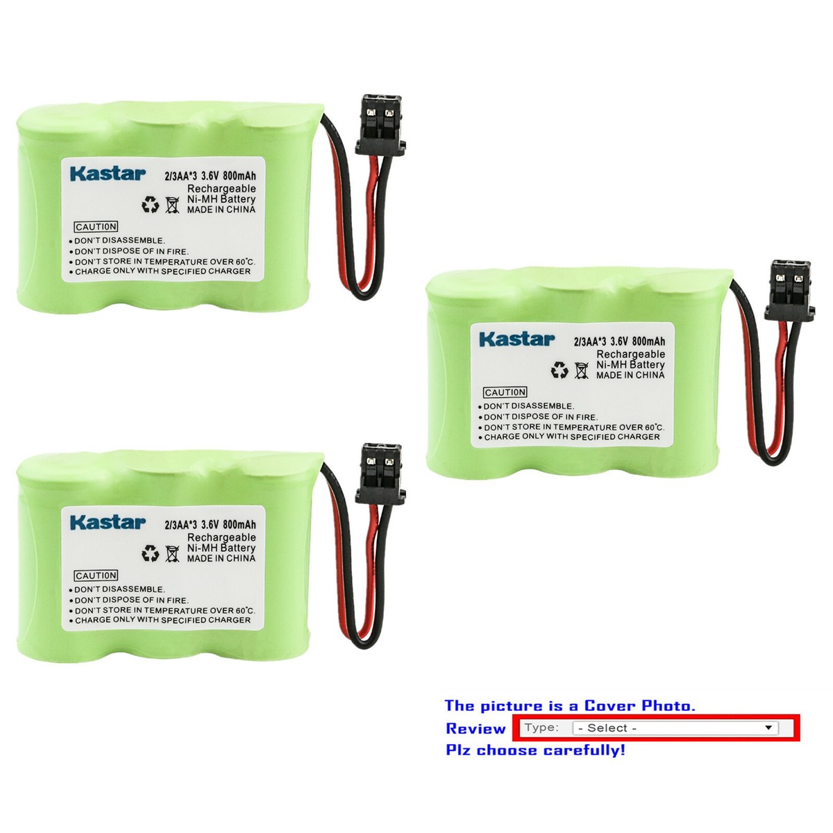 Vhbw 1x Batterie compatible avec Panasonic KX-T3875, KX-T3880, KX-T3908, KX- T3910, KX-T39101 téléphone fixe sans fil (600mAh, 3,6V, NiMH) | Leroy Merlin