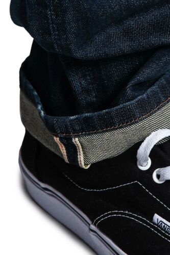 Men's Made in USA Straight Fit Denim Premium Selvedge Jeans Pants -M527SV-B1D7 - Picture 24 of 40