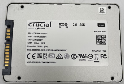 CRUCIAL MX300 525GB 2.5