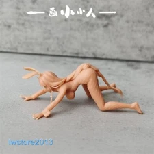 1/43 Sexy Bunny Girl Miniatures Scene Props Figures Model For Cars Vehicles Toys