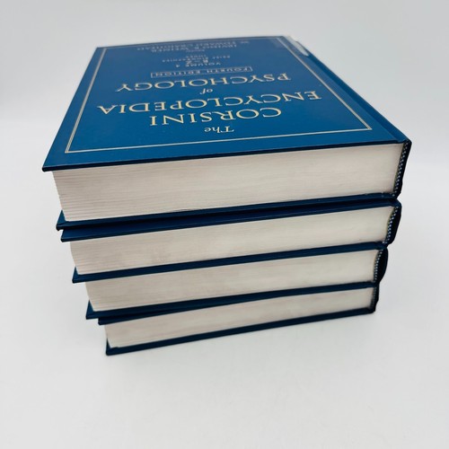 Corsini Encyclopedia of Psychology Vol. 1-4 Complete Set by W. Edward Craighead - Imagen 5 de 15