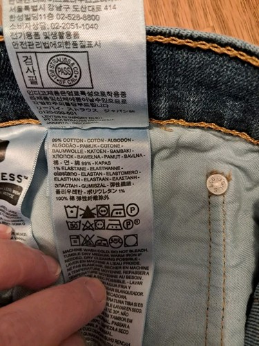 Levis 559 Jeans Herren 36/34, Maße 38" Taille, 34" Schrittlänge - Bild 7 von 11