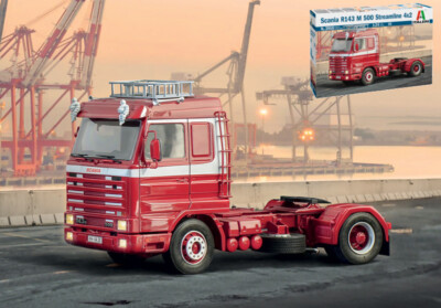 Miniature Camion Kit de Montage Italeri Scania R 143 M 500 Streamline 4x2 1:24