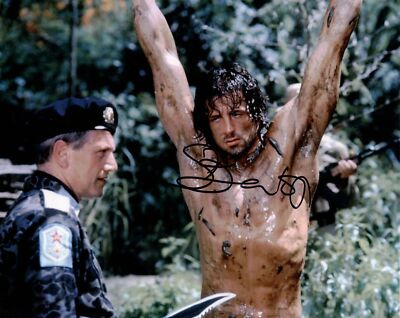 STEVEN BERKOFF - Podovsky in Rambo, First Blood Part 2 - handsigniertes 10x8 Foto