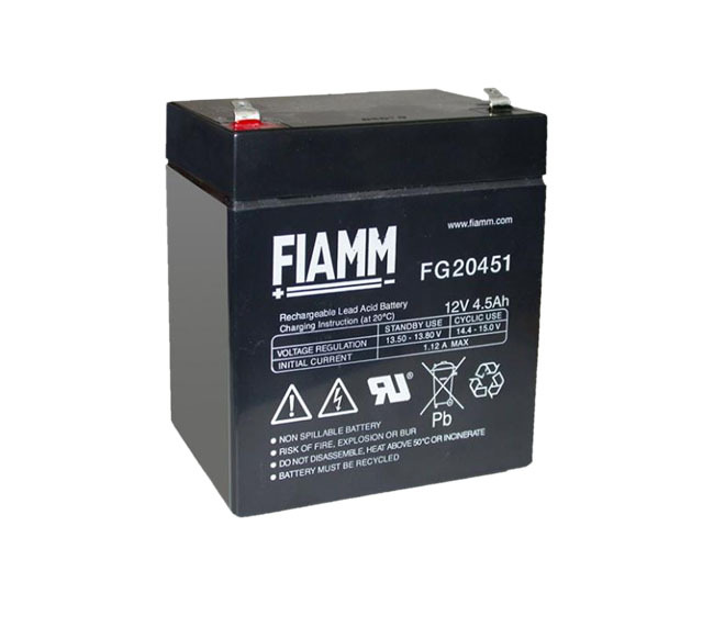 Fiamm FG20451 Batteria al piombo ricaricabile 12V 4,5Ah