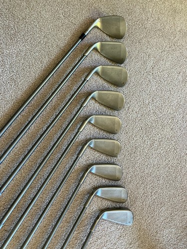 Ping G5 Iron Set Black Dot TFCi Graphite Regular 4-SW + U Wedge RH # 30405X - Picture 2 of 7