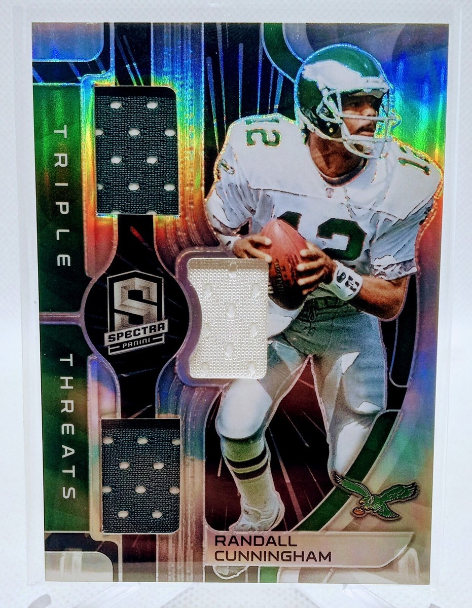 2023 Panini Spectra - Randall Cunningham #TT-RCU Triple Threats