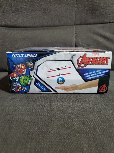 Captain America Marvel Avengers Flying UFO / Hoverball (New In Box) - Picture 3 of 8