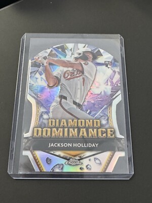 2024 Topps Chrome Update DIAMOND DOMINANCE JACKSON HOLLIDAY Rookie CASE HIT RC