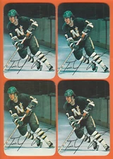 Tim Young Lot (4 Cards) 1977-78 Topps Glossy Inserts #22 - Minnesota North Stars