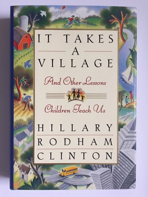 Hillary Rodham Clinton signiert Buch Original Unterschrift Signatur Autogramm