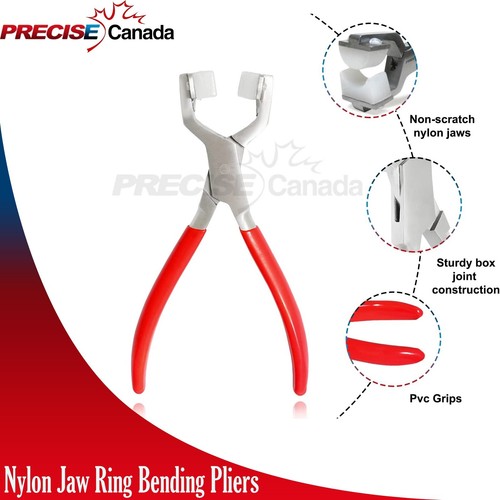 Ring Bending Pliers for Jewelry Making, Bending and Wrapping Metal Tool PVC Grip - Picture 6 of 6