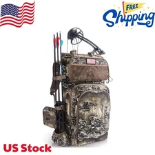 Hunting Backpacks for Men,Saddle Hunting Bag with Bow Holder, Large Compound Bow