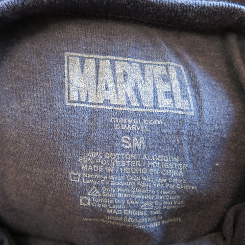 MARVEL SPIDERMAN I'm Not Saying I Am T Shirt Size S Men Blue Super Heroes Comics - Picture 6 of 6