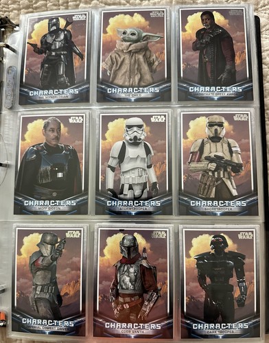 2020 Topps Mandalorian 2 Master Set (Base,Blue,Inserts,Medallions, +7 Autos) - Picture 9 of 16