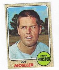 1968 TOPPS JOE MOELLER #359 HOUSTON ASTROS