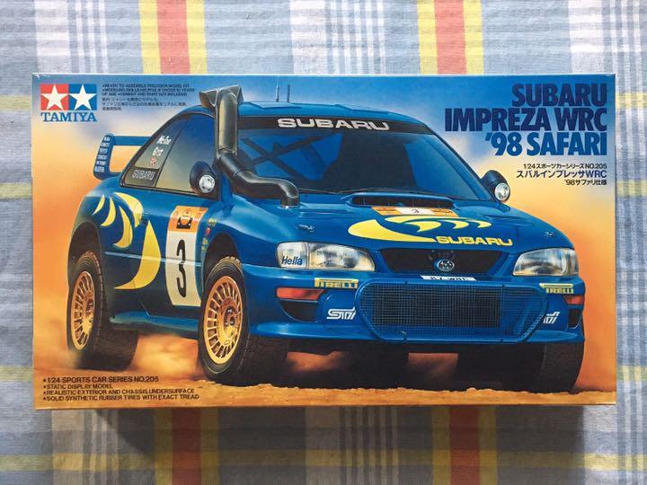 ドリパケ TAMIYA SUBARU INPREZA WRC 1998 1/24 SUBARU IMPREZA WRC '98 MONTE-CARLO | TAMIYA