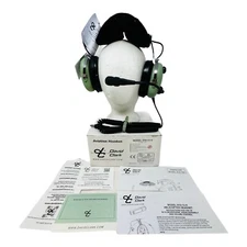 DAVID CLARK MODEL H10-13H (P/N 12507G-45)HELICOPTER AVIATION HEADSET NEW IN BOX 