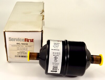 ServiceFirst DCL164/5S, Liquid Line Filter Drier, 1/2'' In, 5/8'' Out, ODF, NEW