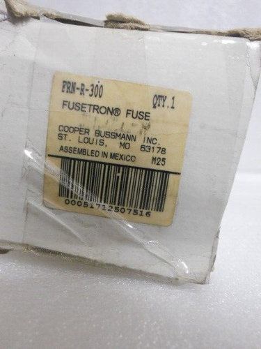 New Bussmann FRN-R-300 300 Amp Fuse Class RK5 250 Volts NIB - Picture 2 of 3