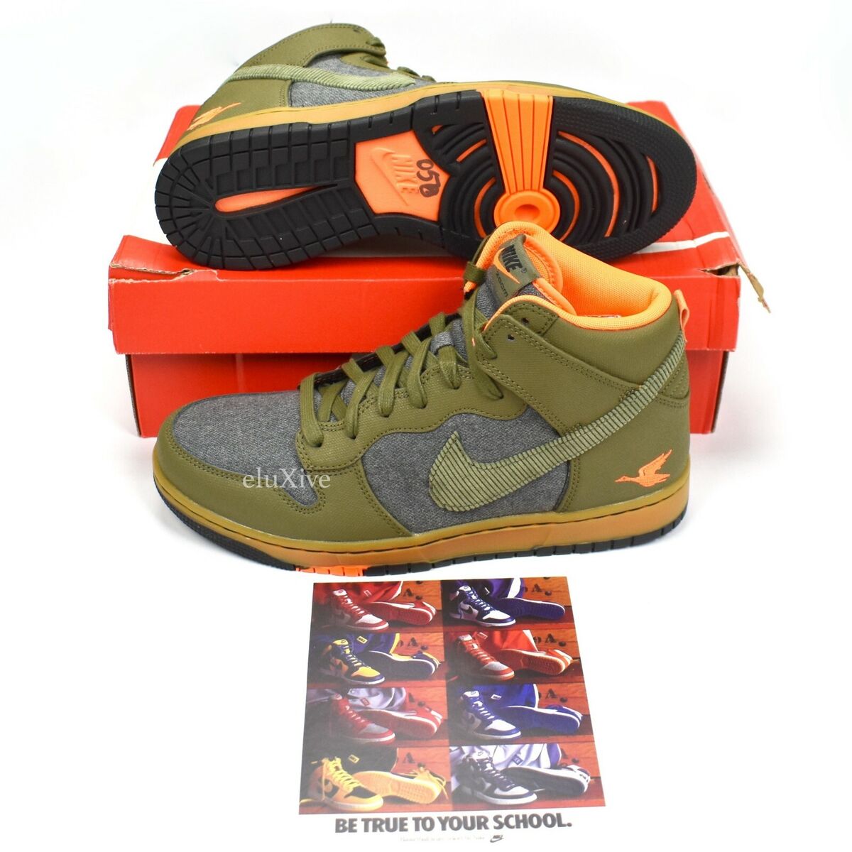 NWT Nike Dunk High CMFT PRM Swoosh Sporting Club Sneakers NWT Nike Dunk High CMFT PRM Swoosh Sporting Club Sneakers