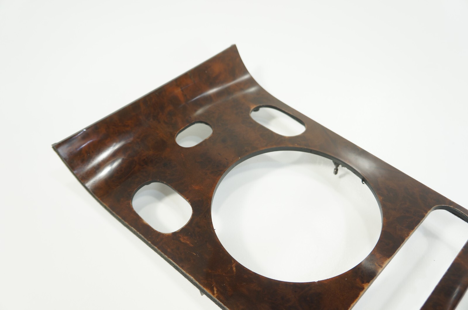 03-12 Bentley Continental GTC GT Spur Center Console Shifter Trim Bezel Wood OEM