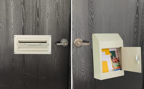 Pochar Door Drop Box for Mail, Rent, Deposit, and Night Key - Through The Door - Picture 2 of 8