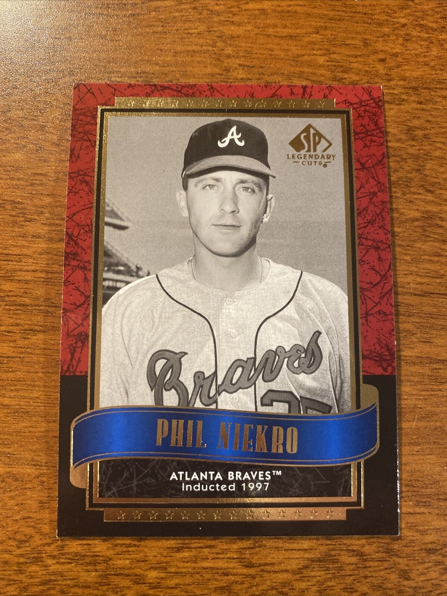 2003 Upper Deck Legendary Cuts Phil Niekro Atlanta Braves A49 | eBay display picture 1