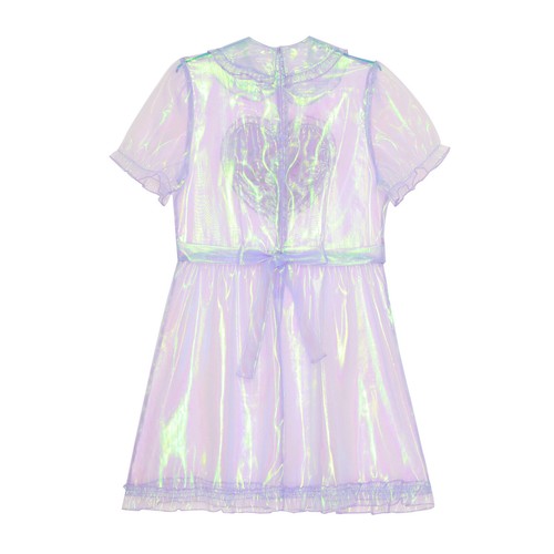 Costume Pigiama Uomo Adulto Trasparente Sirena Sissy Nightwear Manica Corta Cuore - Foto 26 di 49