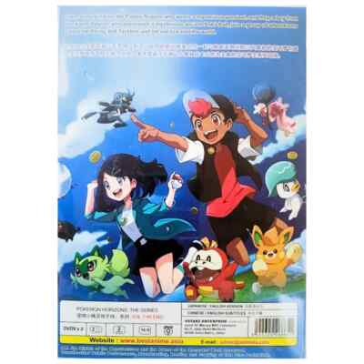 DVD Pokemon Horizons The Series (Vol. 1-45 End) Complete English