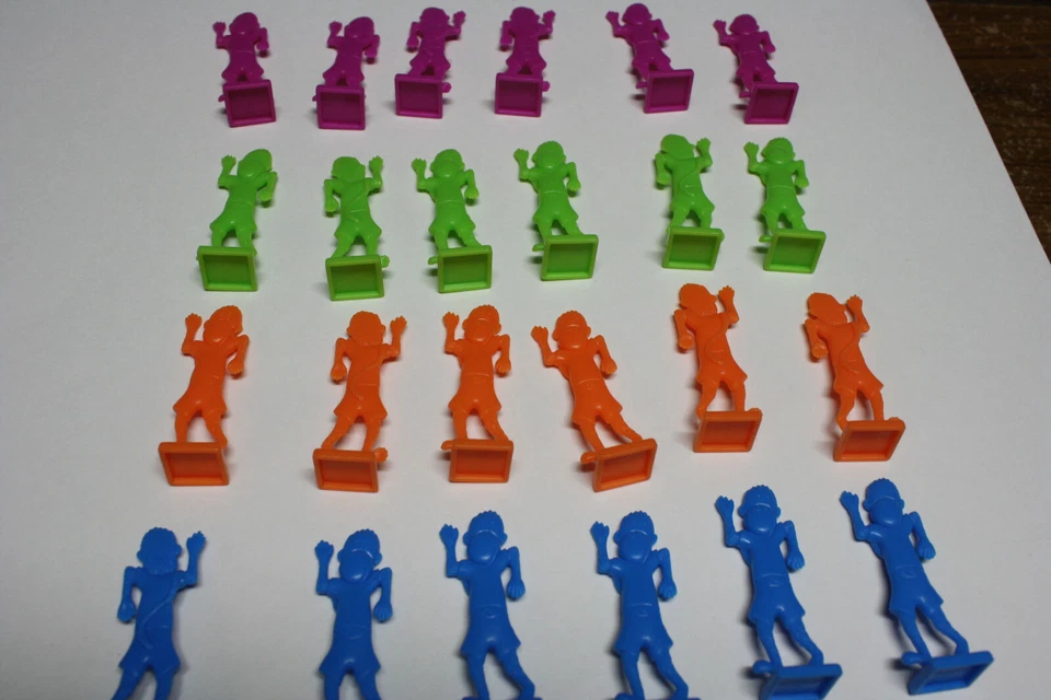 Five Little Monkeys Saltando en la Cama Piezas Tabla Monos Spinner Foto 4 de 4