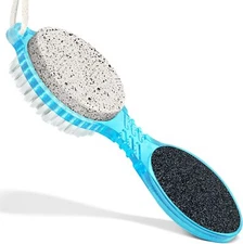 Decorrack (4 in 1) Pedicure Paddle Kit Tool with Pumice Stone for Feet, Foot Han