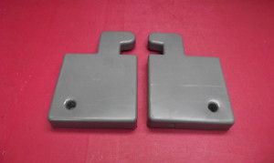 Amerikanische Kühl-Gefrierkombination HISENSE RS741N4WC11 SCHARNIERE ABDECKUNGEN