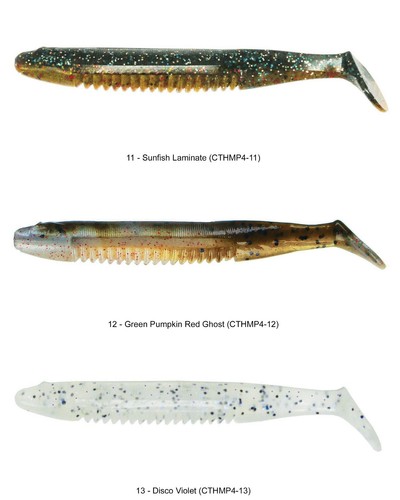 Señuelos de cebo de natación Big Bite Baits con caña (CTHMP4) cualquier 20 colores 4 pulgadas - Imagen 10 de 29