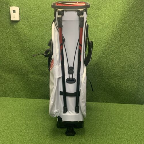 WILSON Staff EXO II Men's Golf Bag White/Black/Red Ruth Lake) - Picture 10 of 14