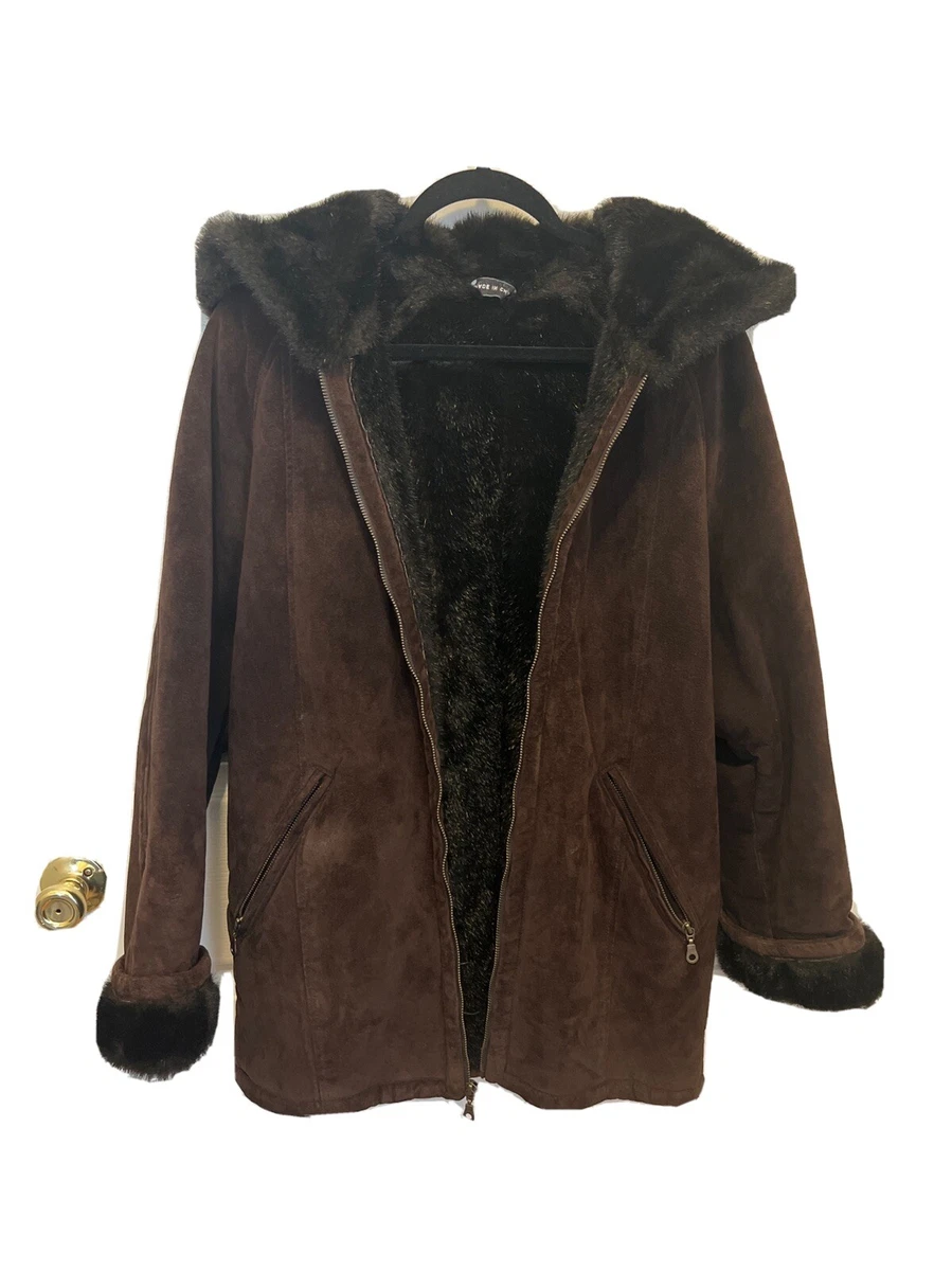 J percy for marvin richards faux fur best sale coats