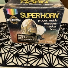 Vintage Programmable Electronic Musical Horn for Cars Trucks NOS