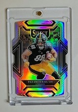 2021 Panini Select - Club Level Pat Freiermuth #259 Silver Prizm Die-Cut (RC)