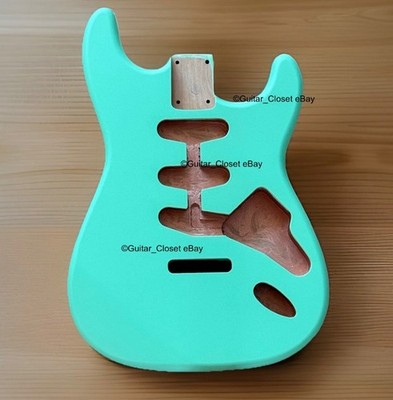 NEW Strat BODY for Fender Strat Alder Surf Green Gloss Guitar SSS