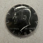 1986-P Kennedy 50C Half Dollar - BU/Brilliant Uncirculated - 26148UN